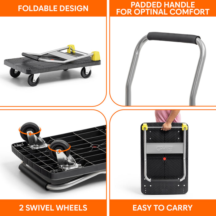 Corvids Folding Platform Trolley Features