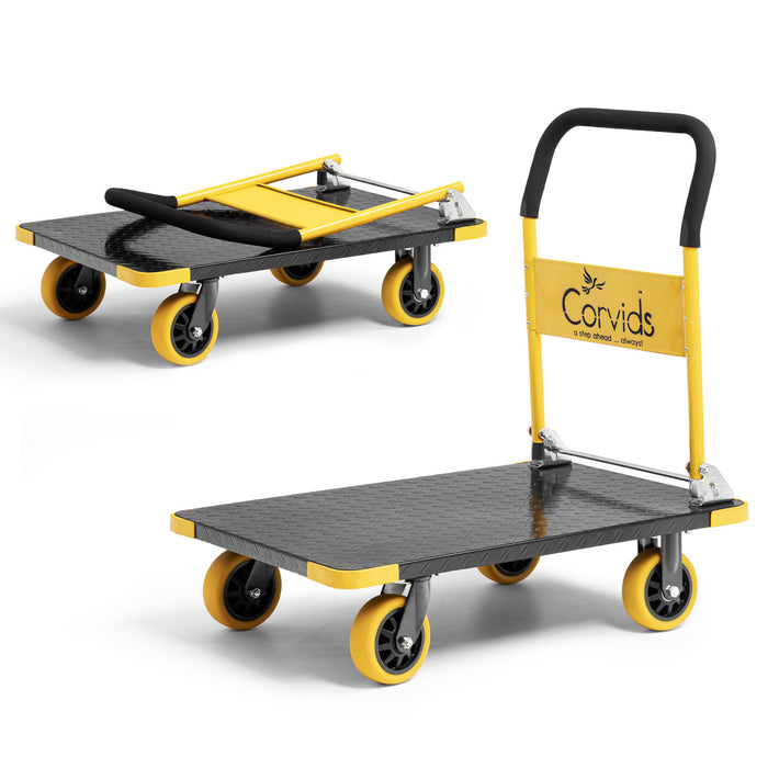 Corvids Heavy Duty Metal Platform Trolley 400 kg